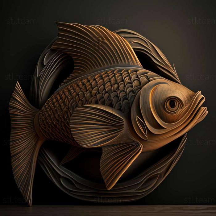 3D модель Мелкая рыба (STL)